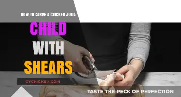 Carving Chicken with Shears, Julia Child-Style