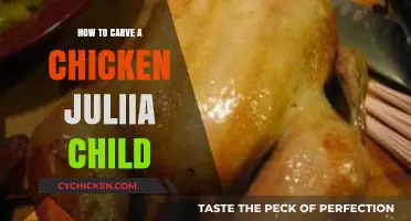 Mastering the Art of Carving a Chicken the Julia Child Way