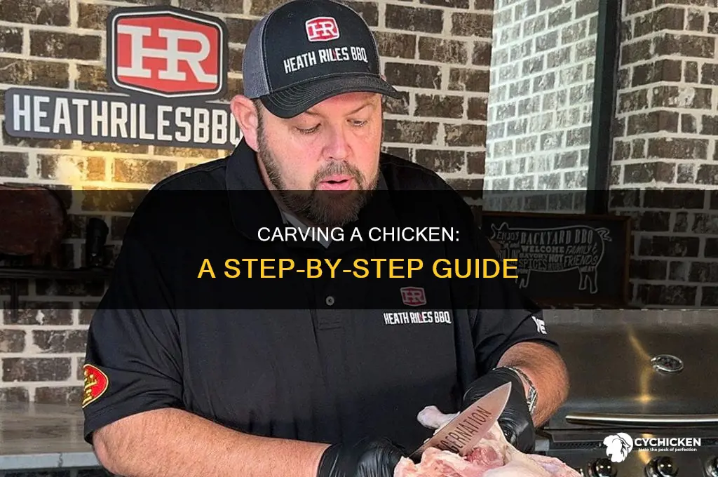 how to carve a chicken step by step