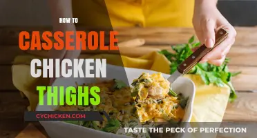 Easy Casserole Chicken Thighs: Flavorful, One-Dish Comfort Food Recipe