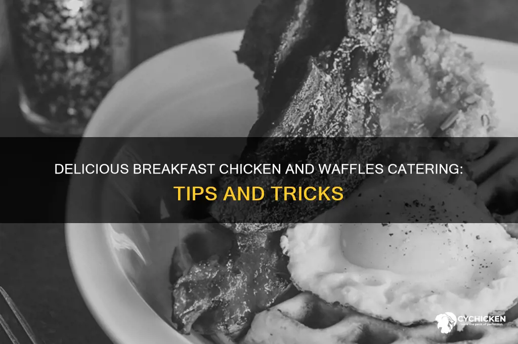 how to cater breakfast chicken and waffles