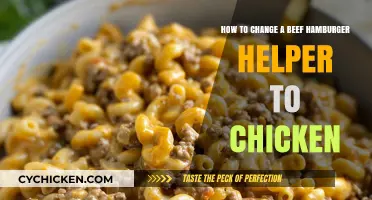 Transforming Beef Hamburger Helper: Chicken Style