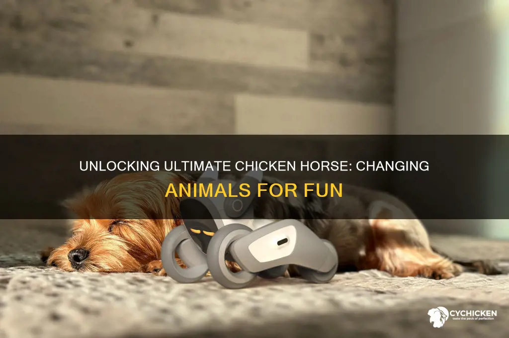 how to change animals in ultimate chicken horse