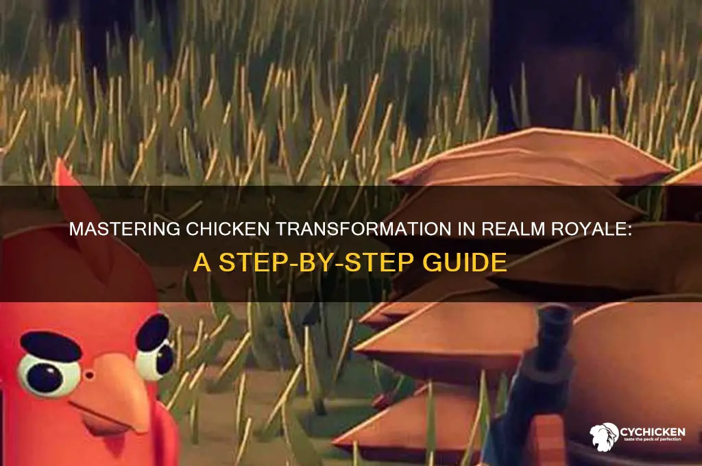 how to change chicken in realm royale