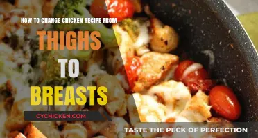 Switching Chicken Thighs to Breasts: Easy Recipe Adaptation Tips