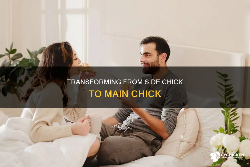 how to change from side chick to main chick