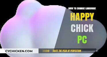 Switch Languages Easily: Happy Chick PC Language Change Guide