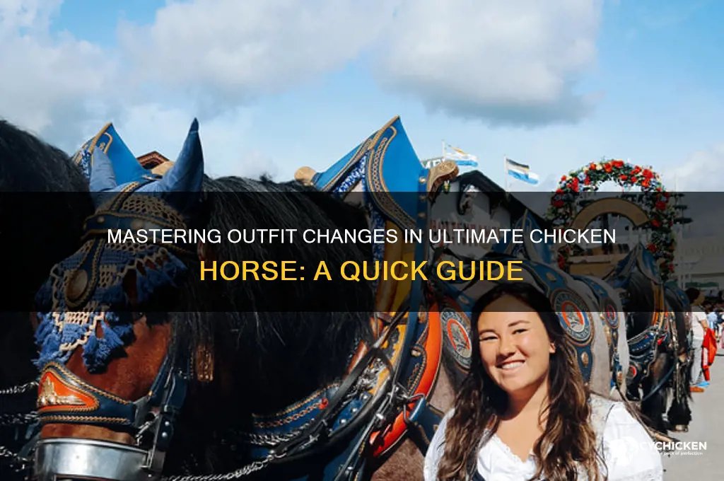 how to change outfits ultimate chicken horse