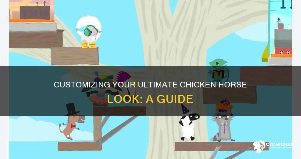 how to change your look on ultimate chicken horse