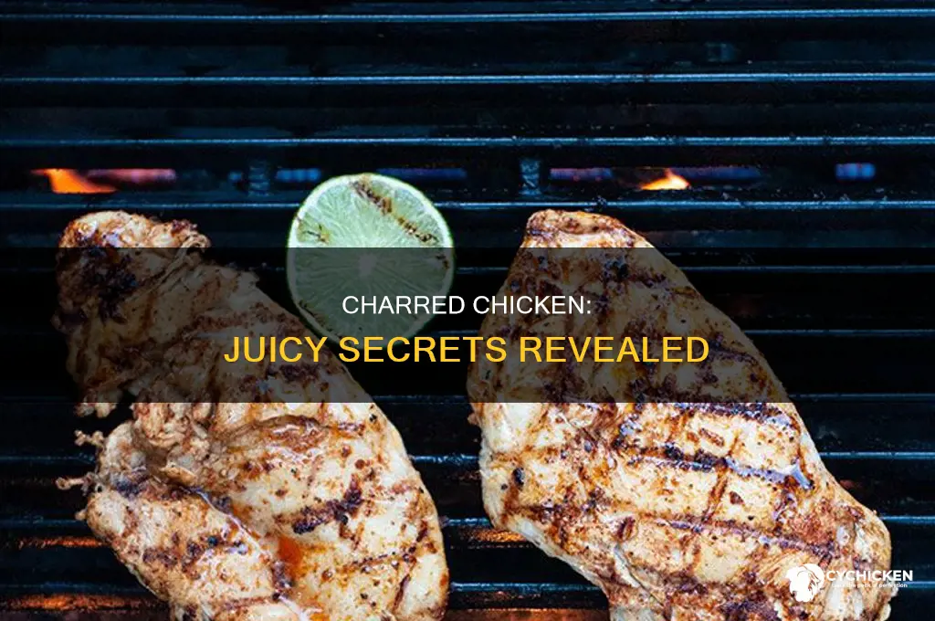 how to char chicken but keep it juicy