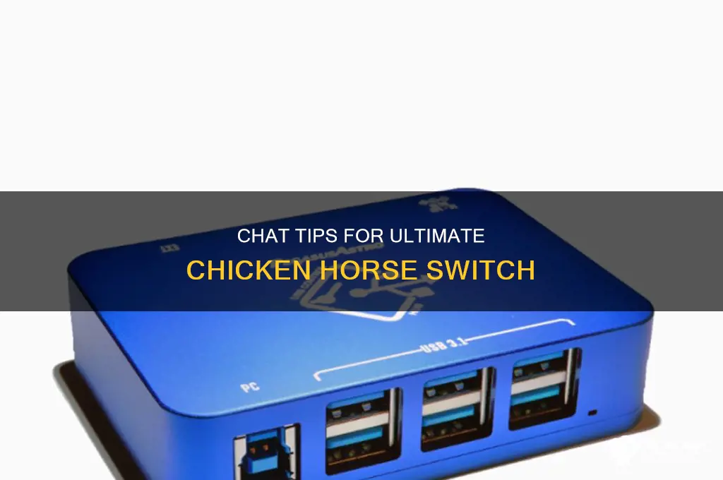 how to chat in ultimate chicken horse switch