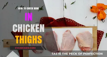 Mastering the Art of Checking Bone-In Chicken Thighs: A Simple Guide