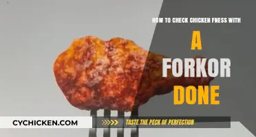 Check Chicken Freshness with a Fork: Quick and Easy Way