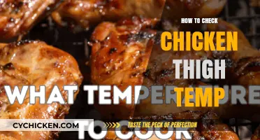 Perfectly Cooked Chicken Thighs: Mastering Temperature Checks for Juicy Results