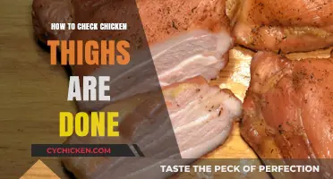 Perfectly Cooked Chicken Thighs: Simple Tips to Check Doneness
