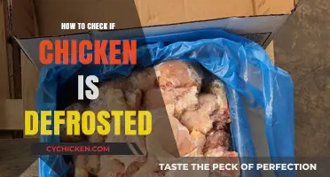 Quick Tips: How to Check if Chicken is Fully Defrosted