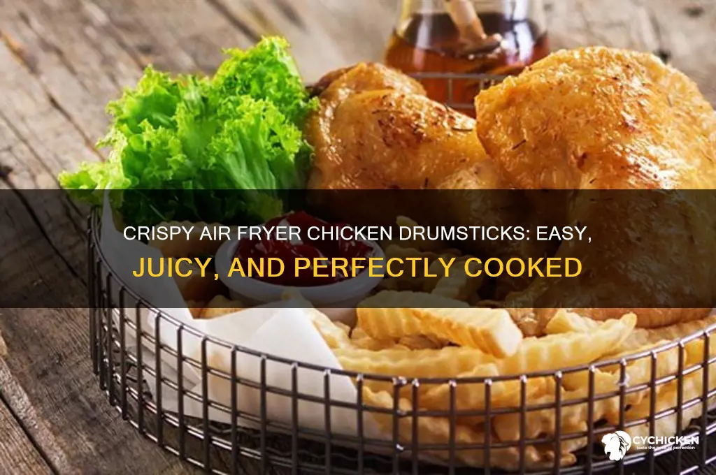 how to chicken drumsticks in air fryer