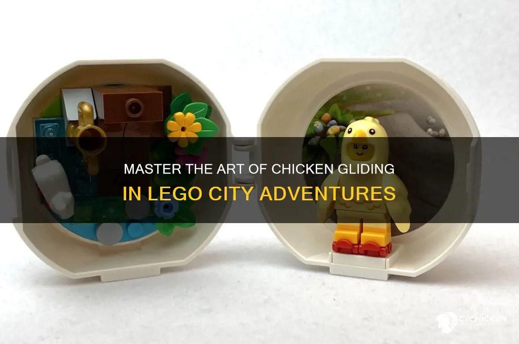 how to chicken glide in lego city