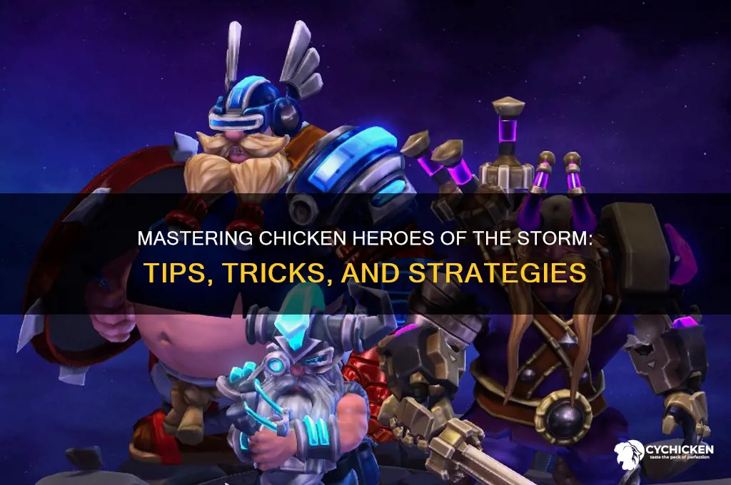 how to chicken heros of the stom