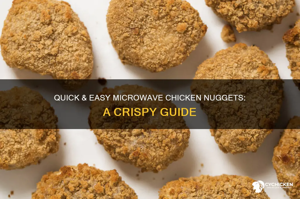 how to chicken nuggets microwave