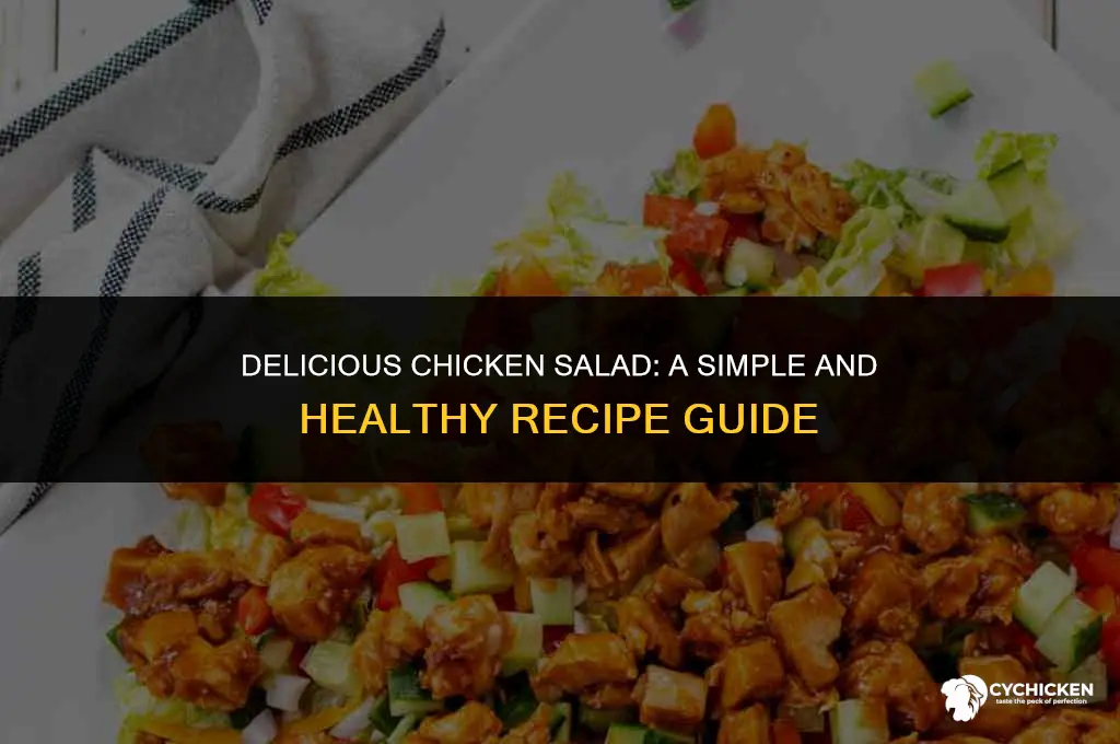 how to chicken salad