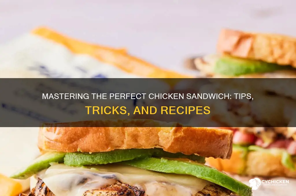 how to chicken sandwich