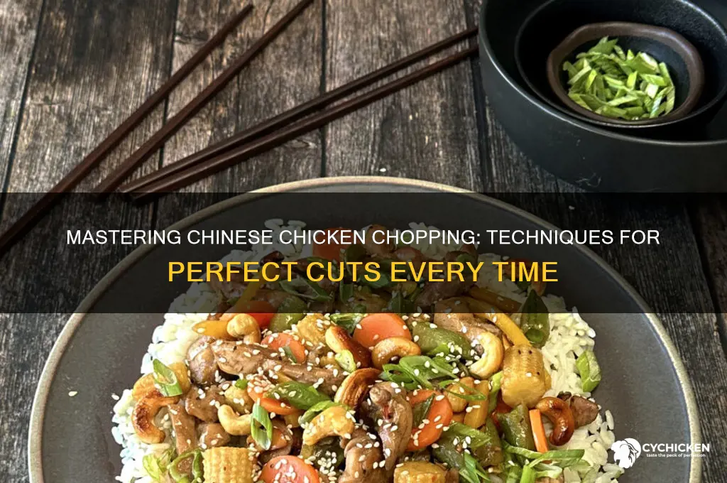 how to chop a chicken chinese style