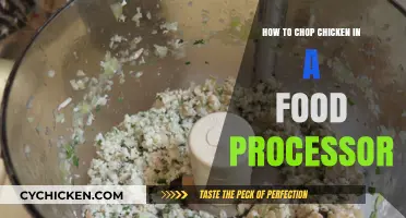 Chopping Chicken with a Food Processor: A Quick Guide