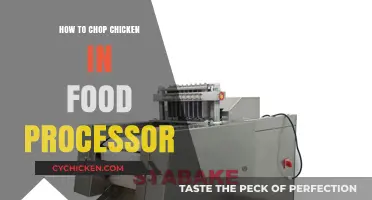 Effortless Chicken Chopping: Master the Food Processor Technique
