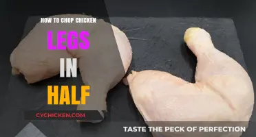 Mastering the Art of Chopping Chicken Legs in Half Effortlessly