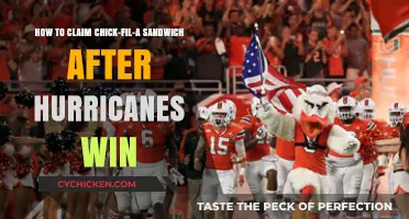 Claim Your Free Chick-fil-A Sandwich After Hurricanes' Victory: Easy Steps