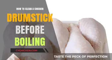 Cleaning Chicken Drumsticks: A Pre-Boil Primer