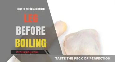 Cleaning Chicken Legs: A Step-by-Step Guide Before Boiling