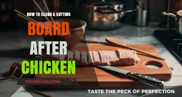 Effective Cutting Board Cleaning Tips After Handling Raw Chicken