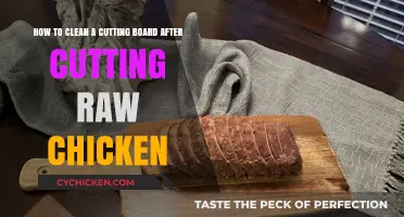 Sanitizing Your Cutting Board: Post-Chicken Chopping