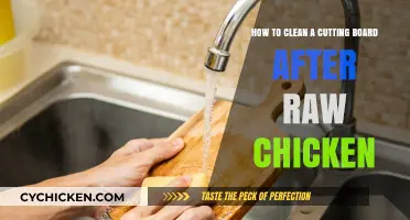Sanitizing Your Cutting Board: Post-Chicken Chopping