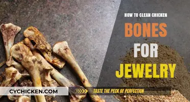 Crafting Unique Jewelry: A Guide to Cleaning Chicken Bones for Wearable Art