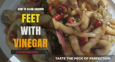 Vinegar Cleaning Guide: How to Clean Chicken Feet Effectively