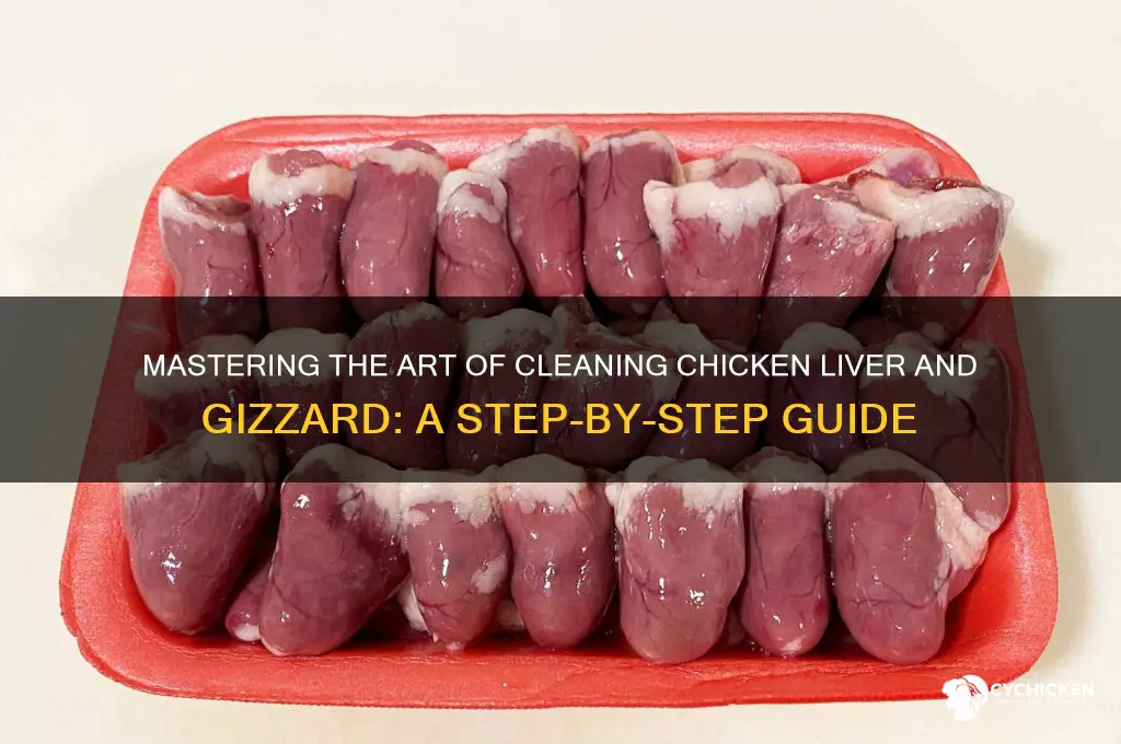 how to clean chicken liver and gizzard