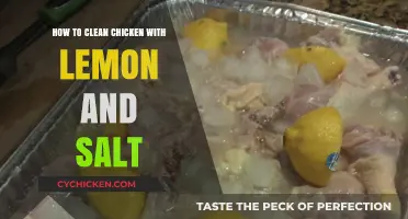 Clean Chicken with Lemon and Salt: A Natural Way
