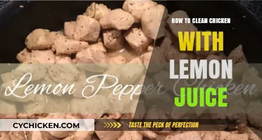 Fresh & Clean: Lemon Juice Tips for Perfect Chicken Preparation