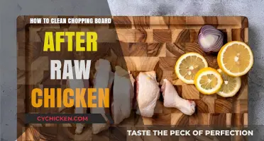 Sanitizing Chopping Boards: Post-Chicken Prep