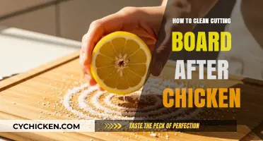 Effective Tips for Sanitizing Cutting Boards Post-Chicken Prep