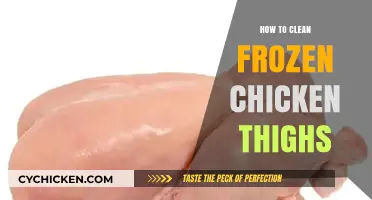 Easy Steps to Safely Clean Frozen Chicken Thighs for Cooking