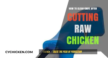 Sanitizing Knives: Post-Chicken Chopping