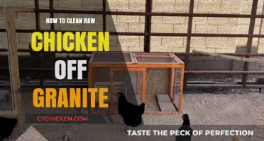 Effective Tips for Cleaning Raw Chicken Residue from Granite Surfaces