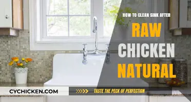 Natural Cleaning: Raw Chicken Mess in the Sink?