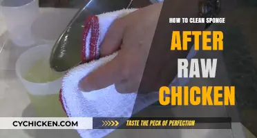 Safely Clean Your Sponge After Handling Raw Chicken: A Step-by-Step Guide