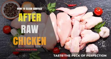 Safe Kitchen Practices: Cleaning Surfaces After Handling Raw Chicken