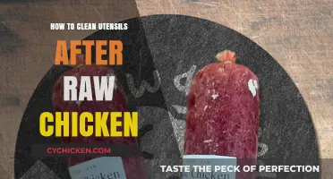 Safe Utensil Cleaning: Effective Tips After Handling Raw Chicken